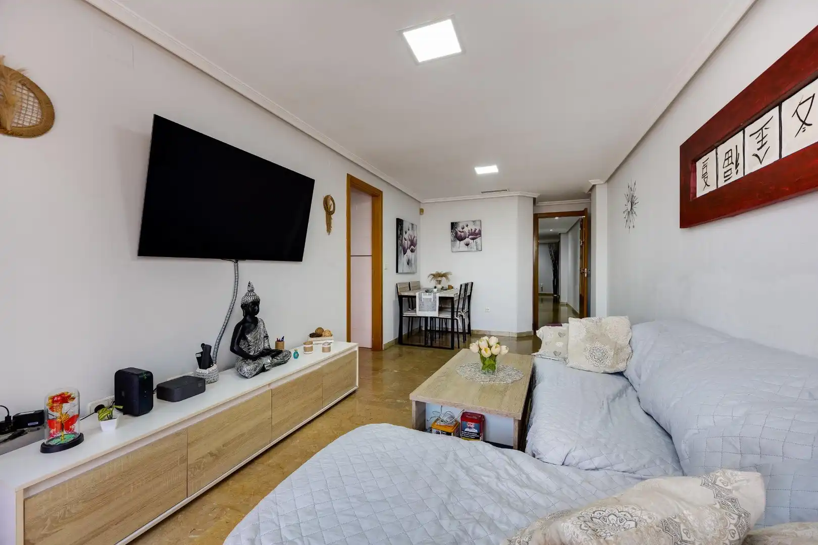 Sala d'estar de Apartament en venda en Centro