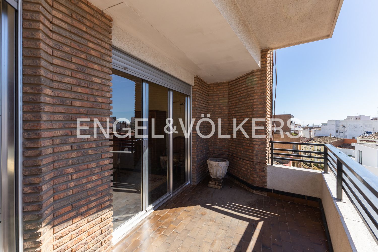 Balcony of Apartment for sale in Sagunto / Sagunt  with Air Conditioner, Heating and Terrace