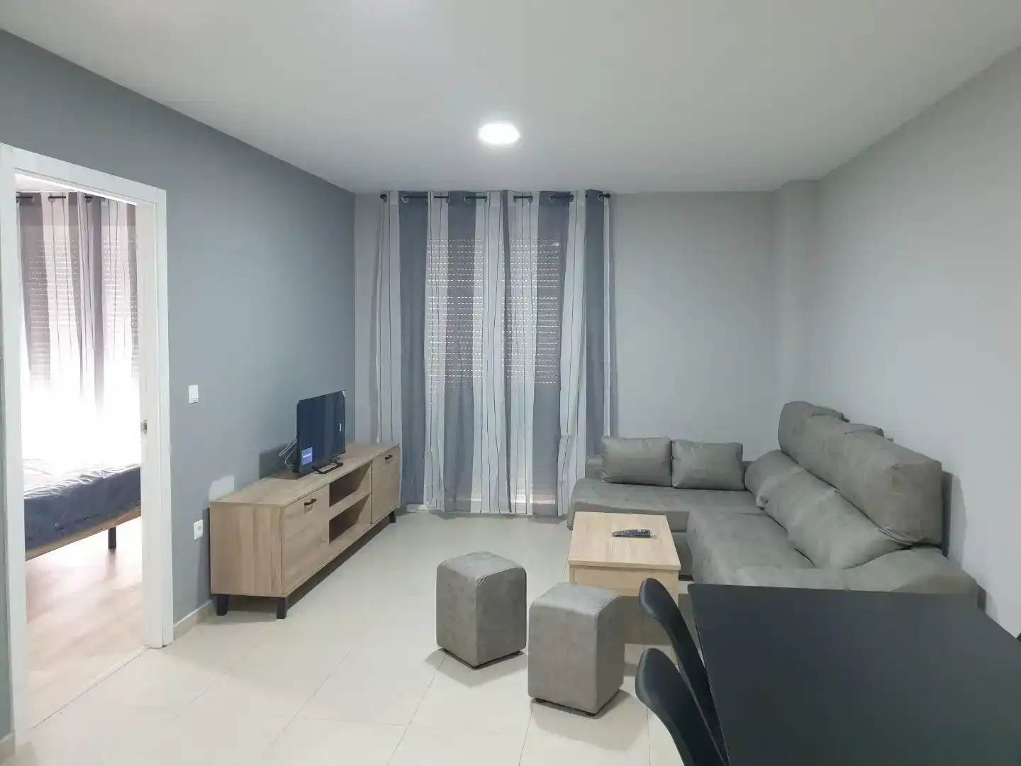 Sala de estar de Piso de alquiler en Almendralejo con Aire acondicionado, Amueblado y Balcón