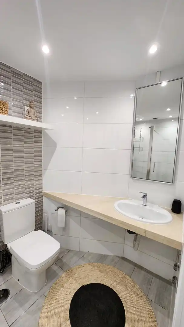 Badezimmer von Wohnungen zur Miete in San Miguel de Abona mit Klimaanlage, Möbliert und Balkon