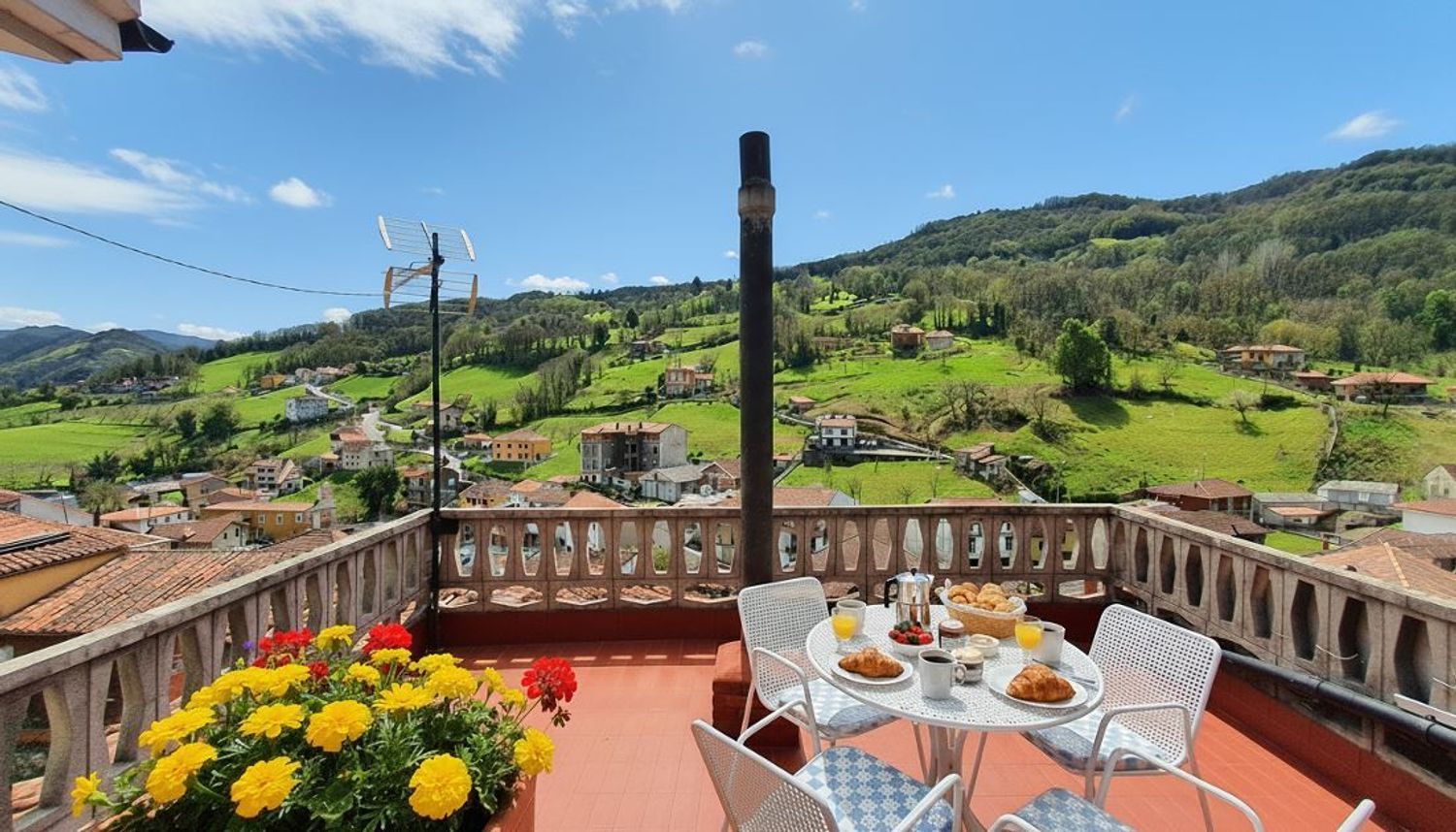 Terrace of House or chalet for sale in Aller  with Heating, Terrace and Storage room
