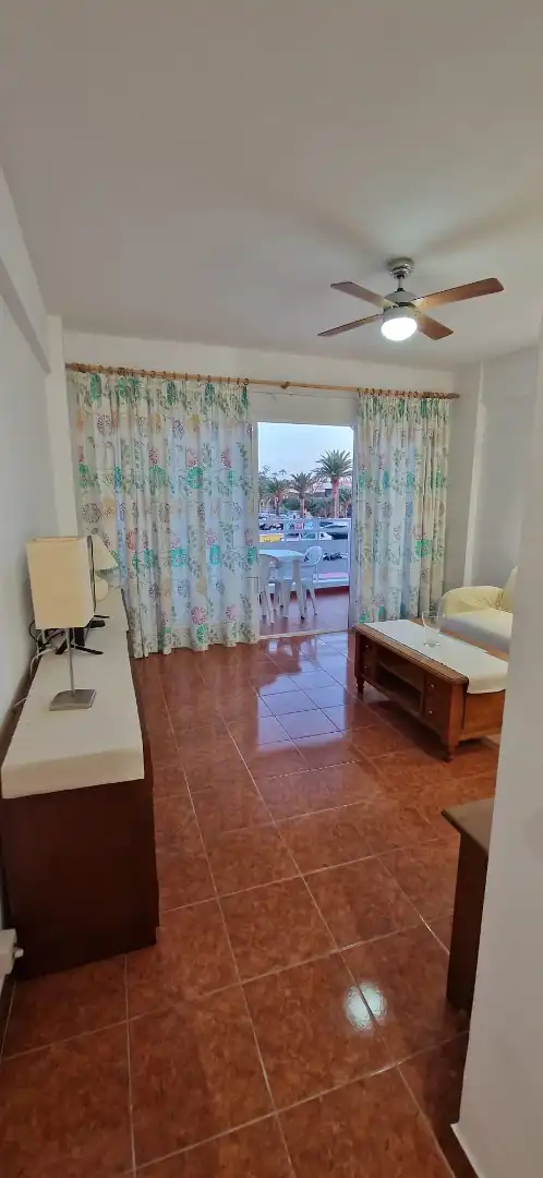 Living room of Apartments for rent in Santiago del Teide  with Terrace, Furnished and Oven