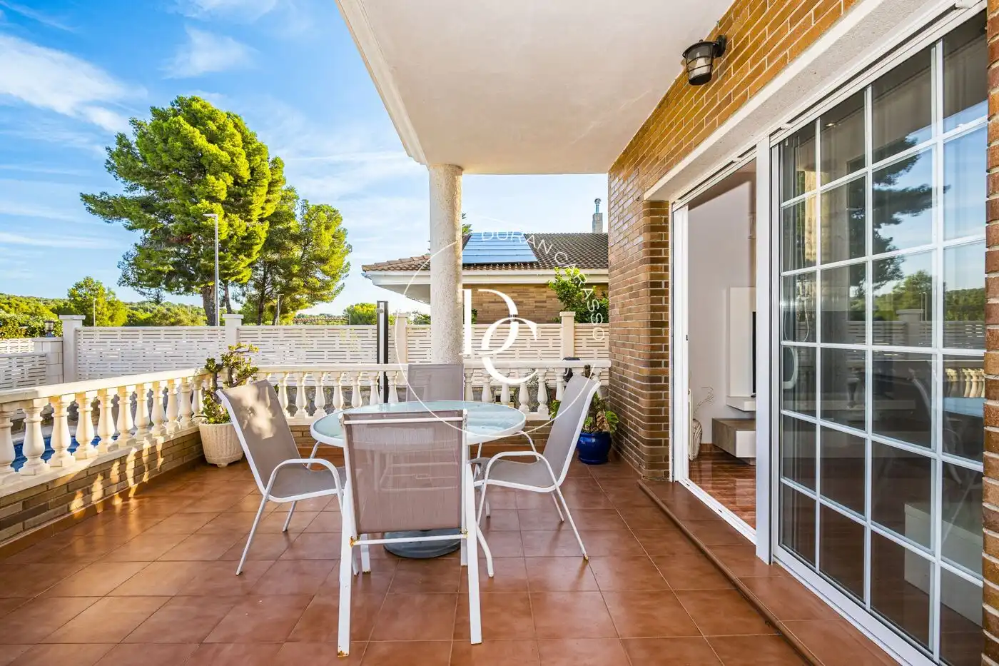 Terraza de Casa o chalet de alquiler en Mas Trader - Corral d'En Tort - Corral d'En Cona