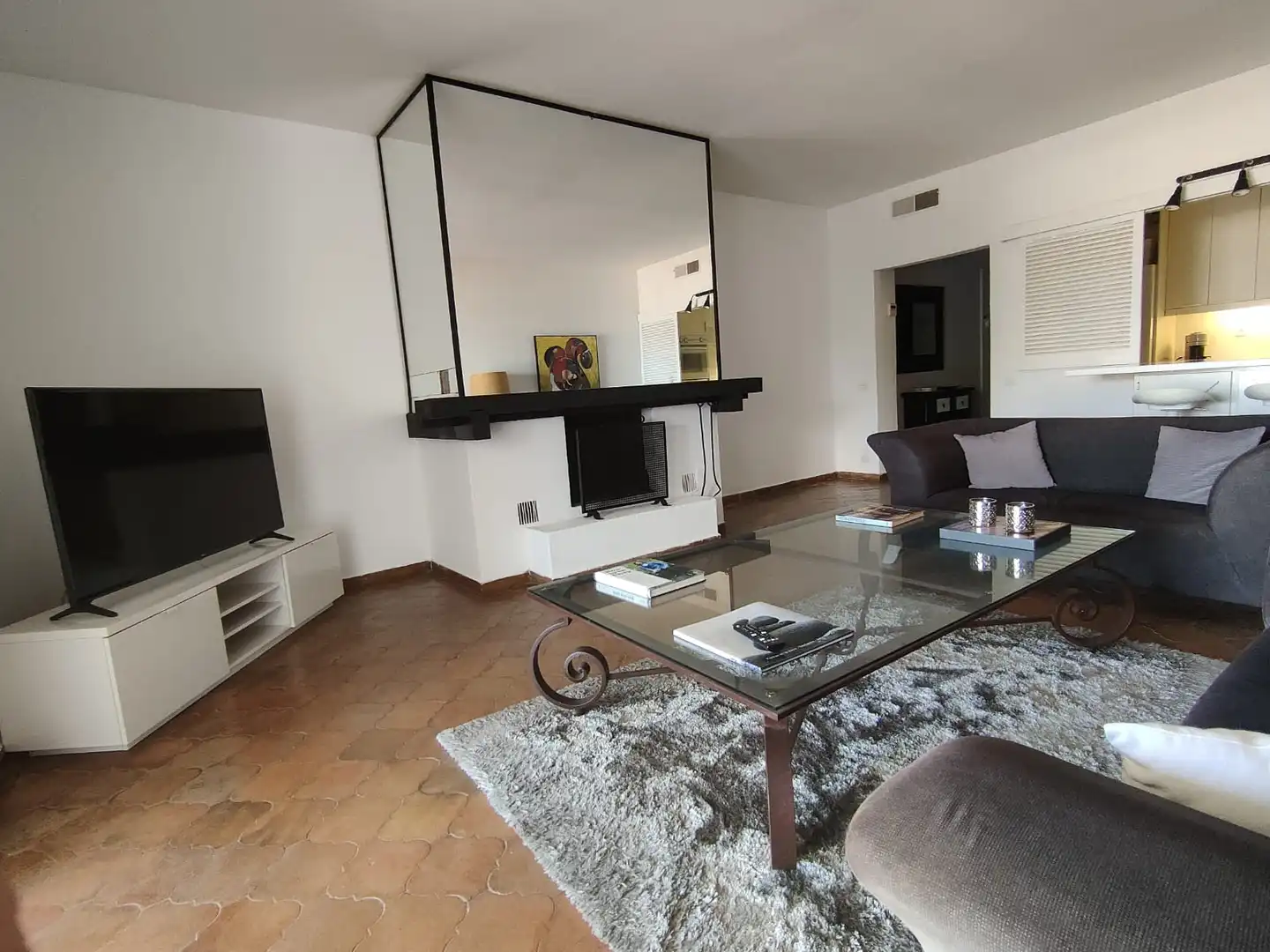 Sala d'estar de Pis en venda en Marbella amb Aire condicionat, Calefacció i Terrassa