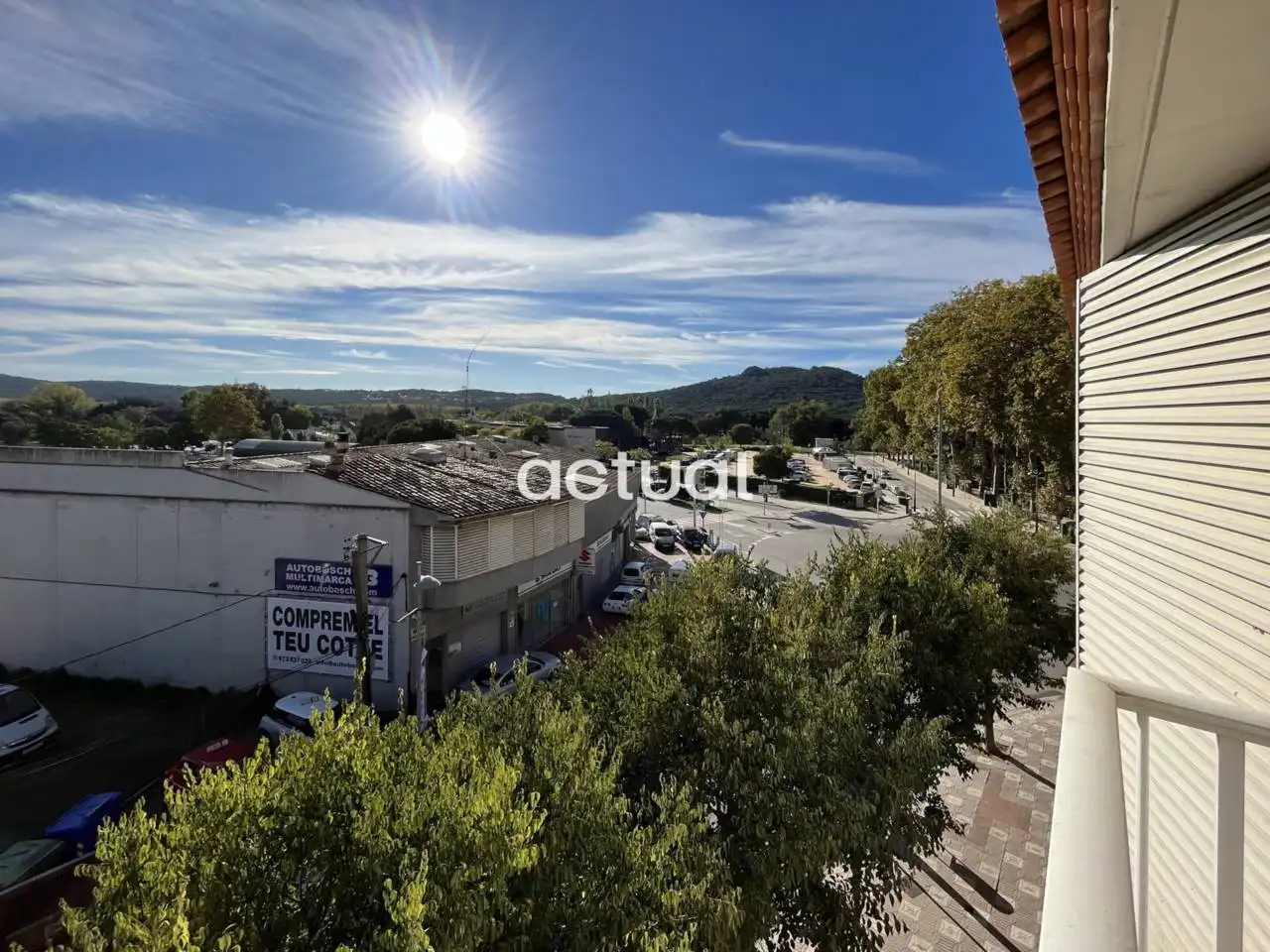 Vista exterior de Piso en venta en Santa Cristina d'Aro con Aire acondicionado, Calefacción y Terraza