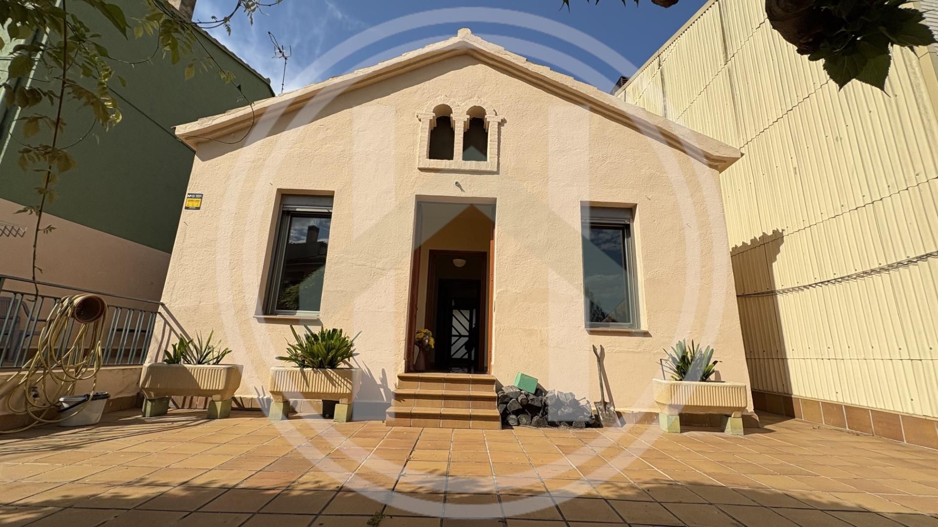 Exterior view of House or chalet for sale in La Roca del Vallès  with Air Conditioner, Heating and Private garden