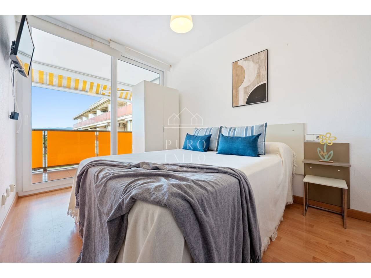 Bedroom of Apartment for sale in Vila-seca  with Air Conditioner, Parquet flooring and Furnished