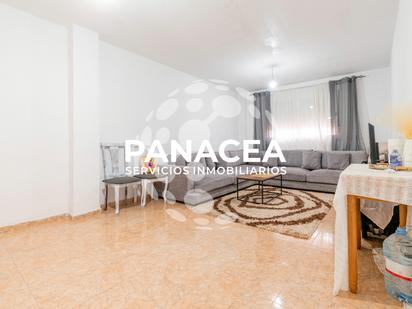 Living room of Flat for sale in Vícar  with Storage room, Furnished and Oven