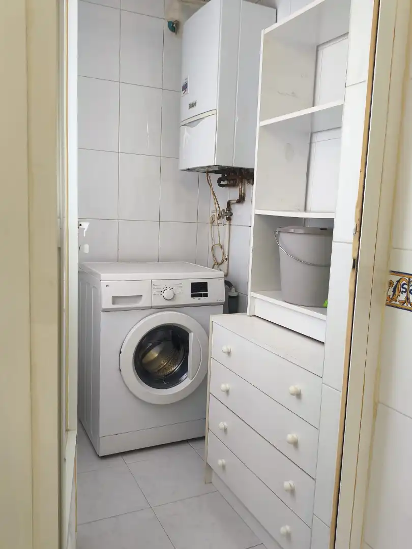 Kitchen of Flat for sale in Laguna de Duero  with Heating, Parquet flooring and Storage room