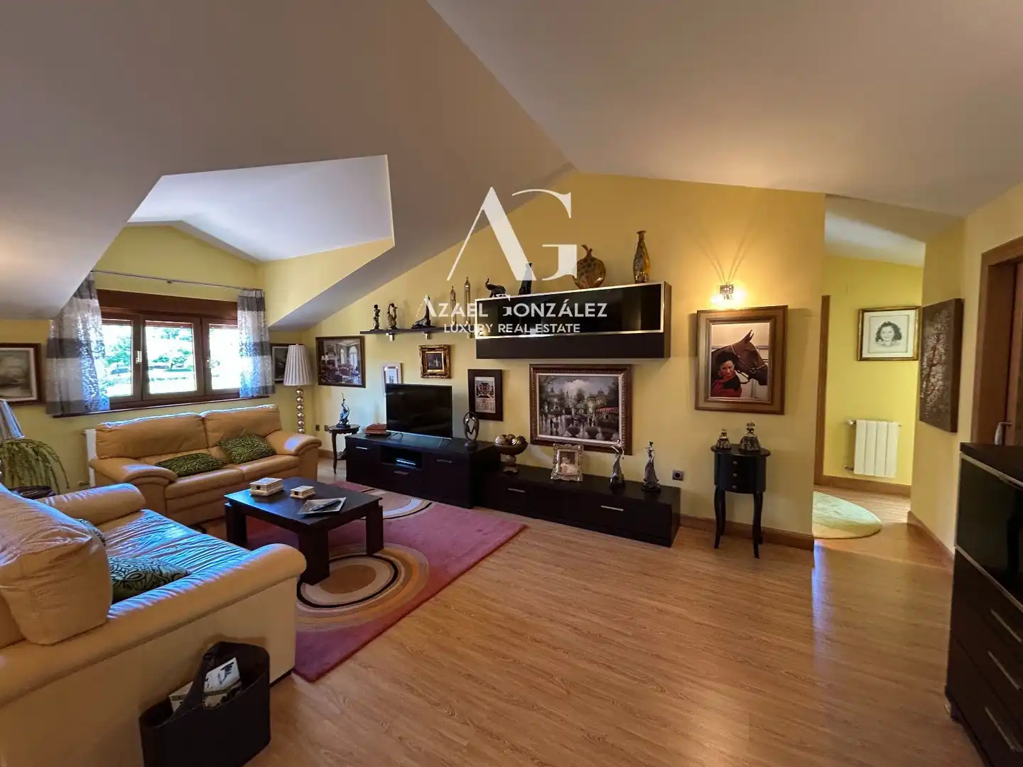 Sala de estar de Casa o chalet en venta en Ruente con Calefacción, Jardín privado y Terraza