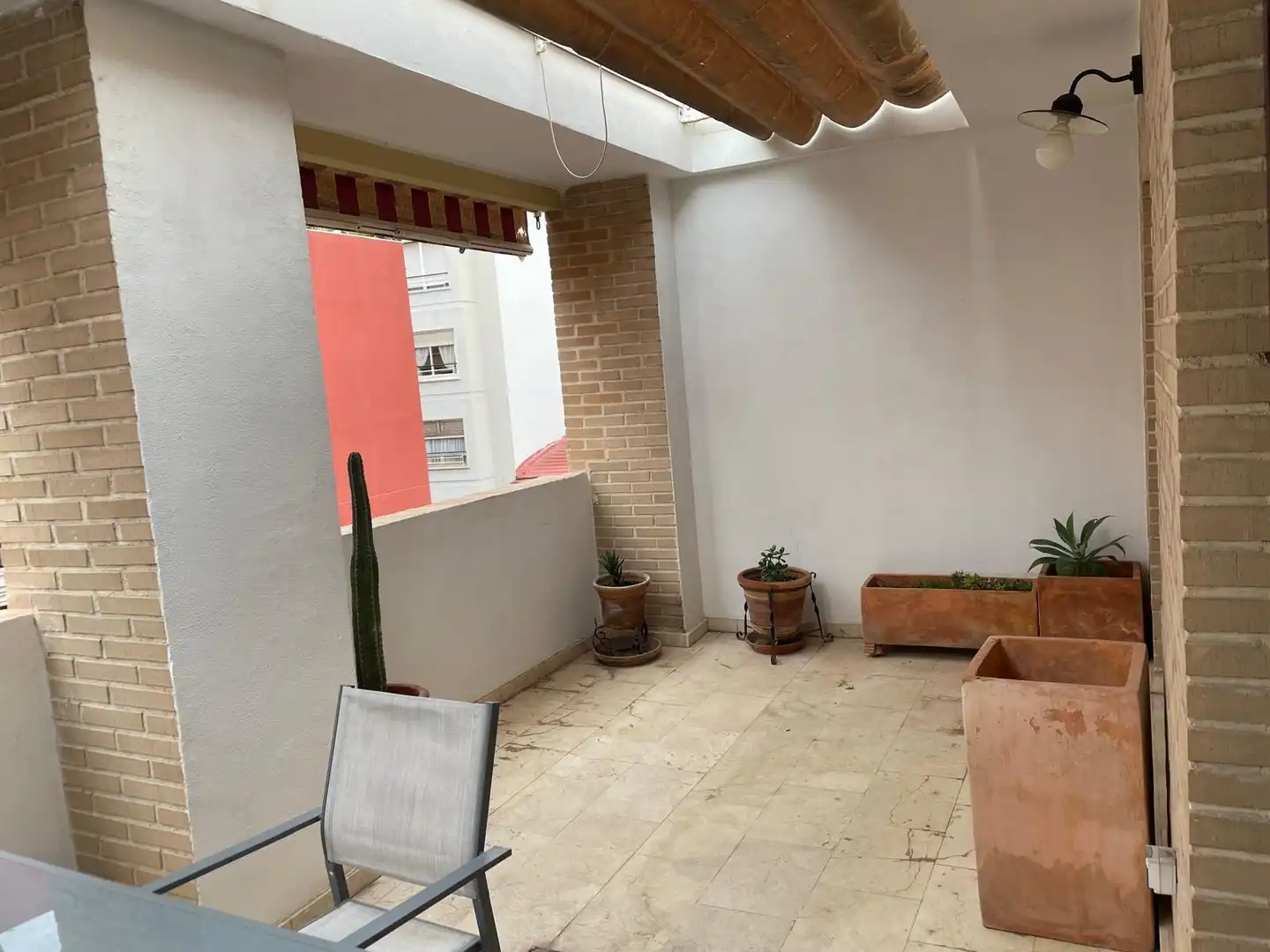 Terraza de Ático de alquiler en Alicante / Alacant con Aire acondicionado, Calefacción y Terraza