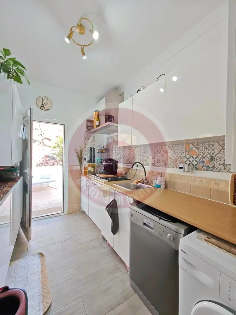 Cocina de Casa o chalet en venta en Arenas con Aire acondicionado, Jardín privado y Terraza