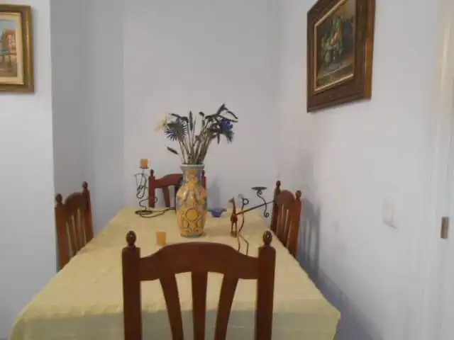 Esszimmer von Wohnungen zum Verkauf in Fuengirola mit Klimaanlage, Heizung und Privatgarten