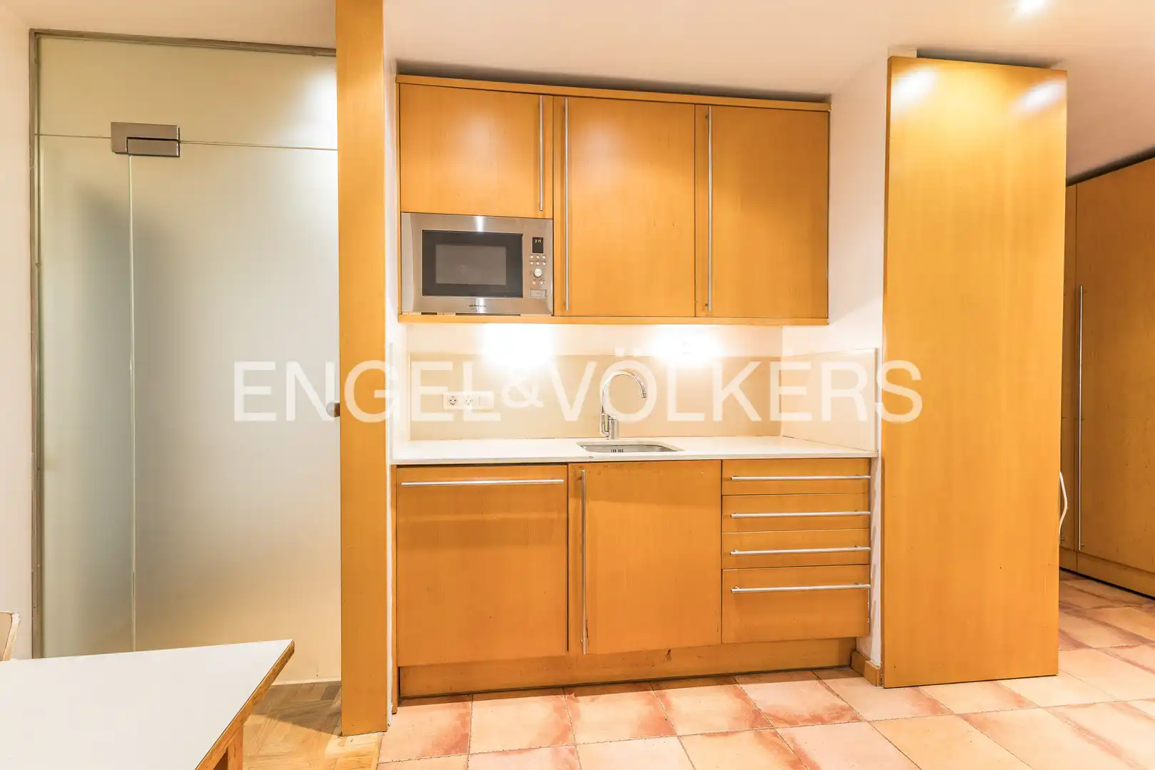 Kitchen of Flat for rent in Barcelona  with Air Conditioner, Heating and Parquet flooring
