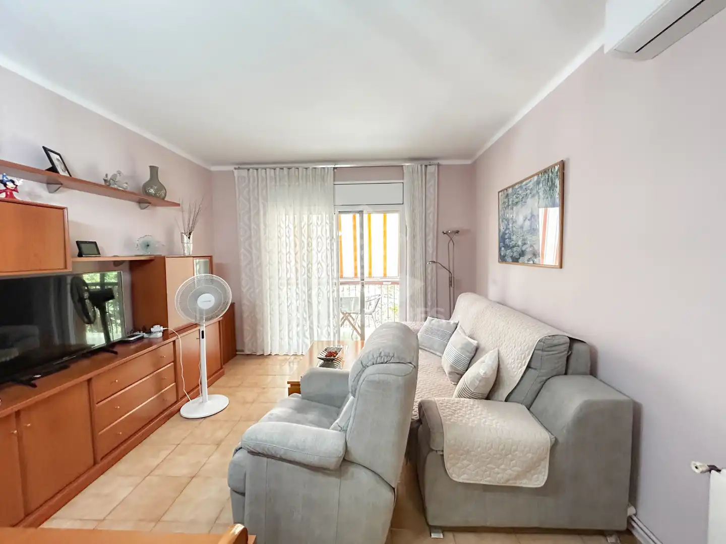 Sala de estar de Piso en venta en Valls con Aire acondicionado, Calefacción y Balcón
