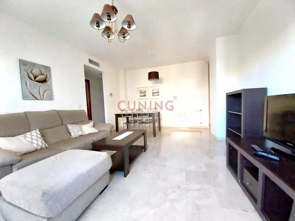 Sala de estar de Piso en venta en Cáceres con Aire acondicionado, Terraza y Piscina comunitaria