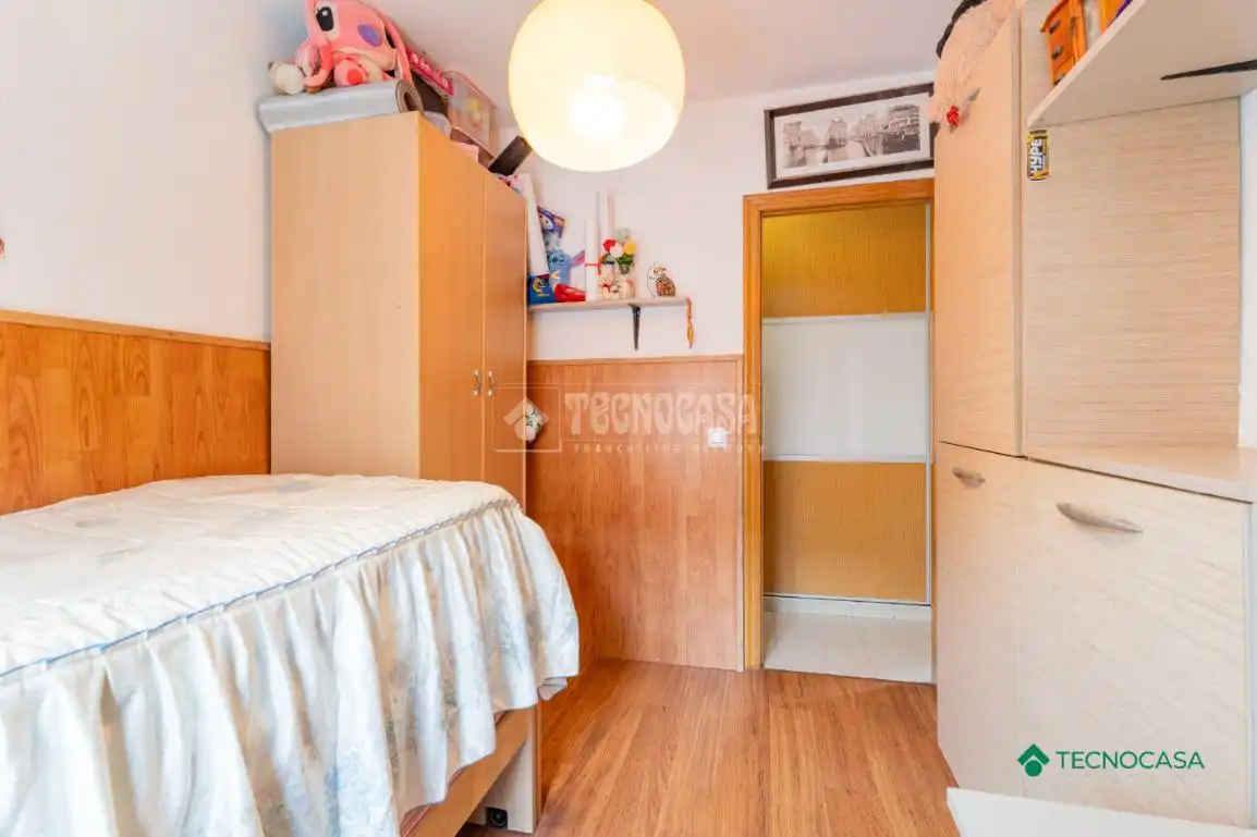 Bedroom of Flat for sale in Roquetas de Mar  with Air Conditioner and Community pool