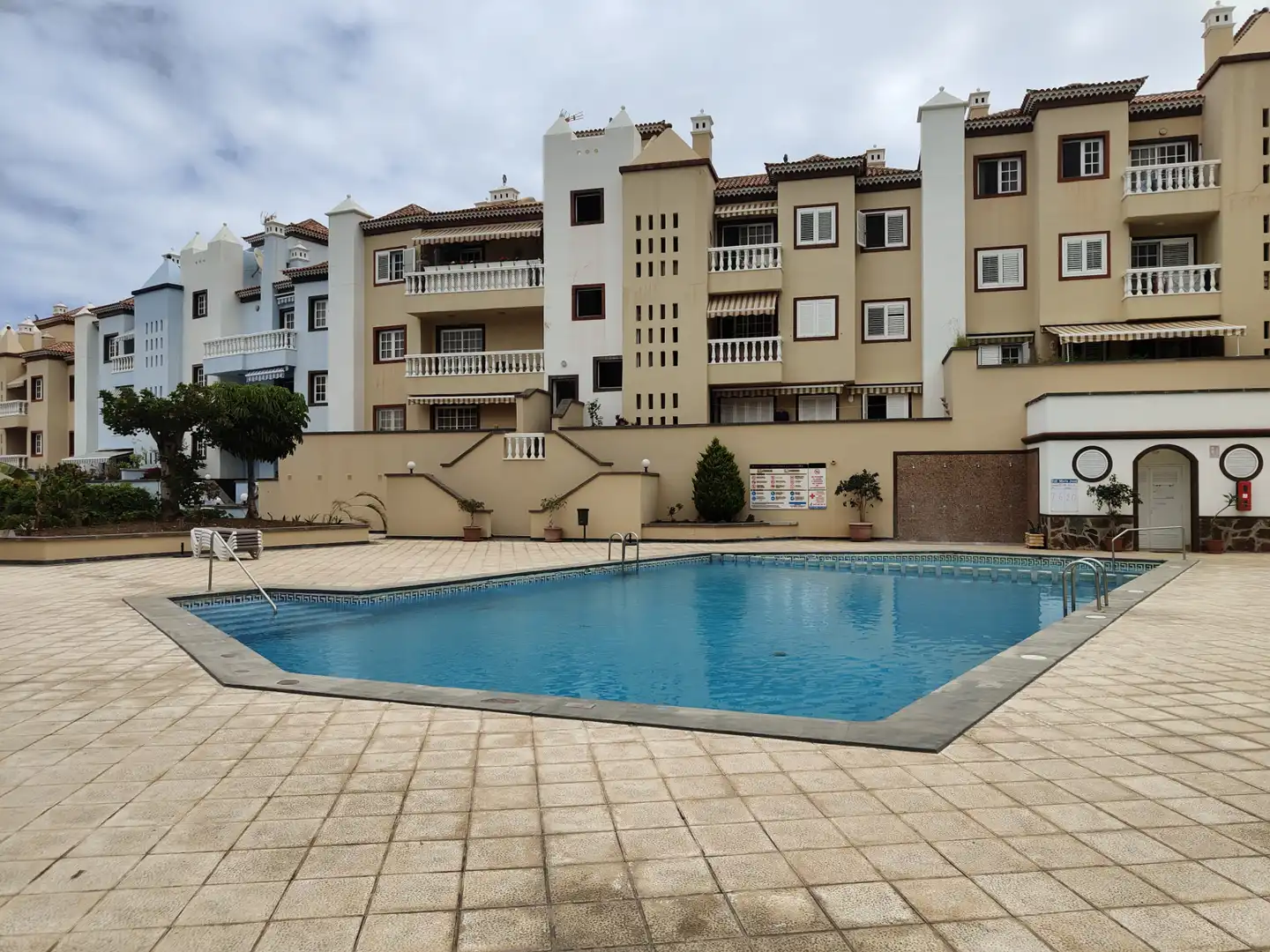 Schwimmbecken von Wohnung zum Verkauf in Puerto de la Cruz mit Terrasse, Möbliert und Ofen
