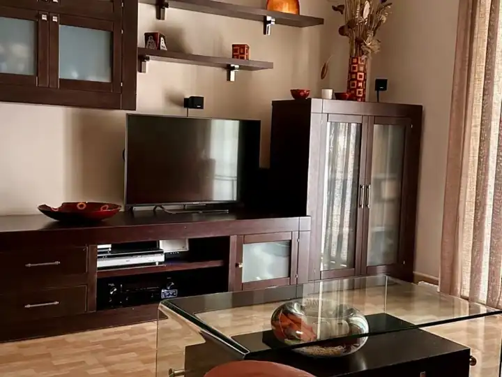 Sala de estar de Piso en venta en  Sevilla Capital con Aire acondicionado, Terraza y Balcón