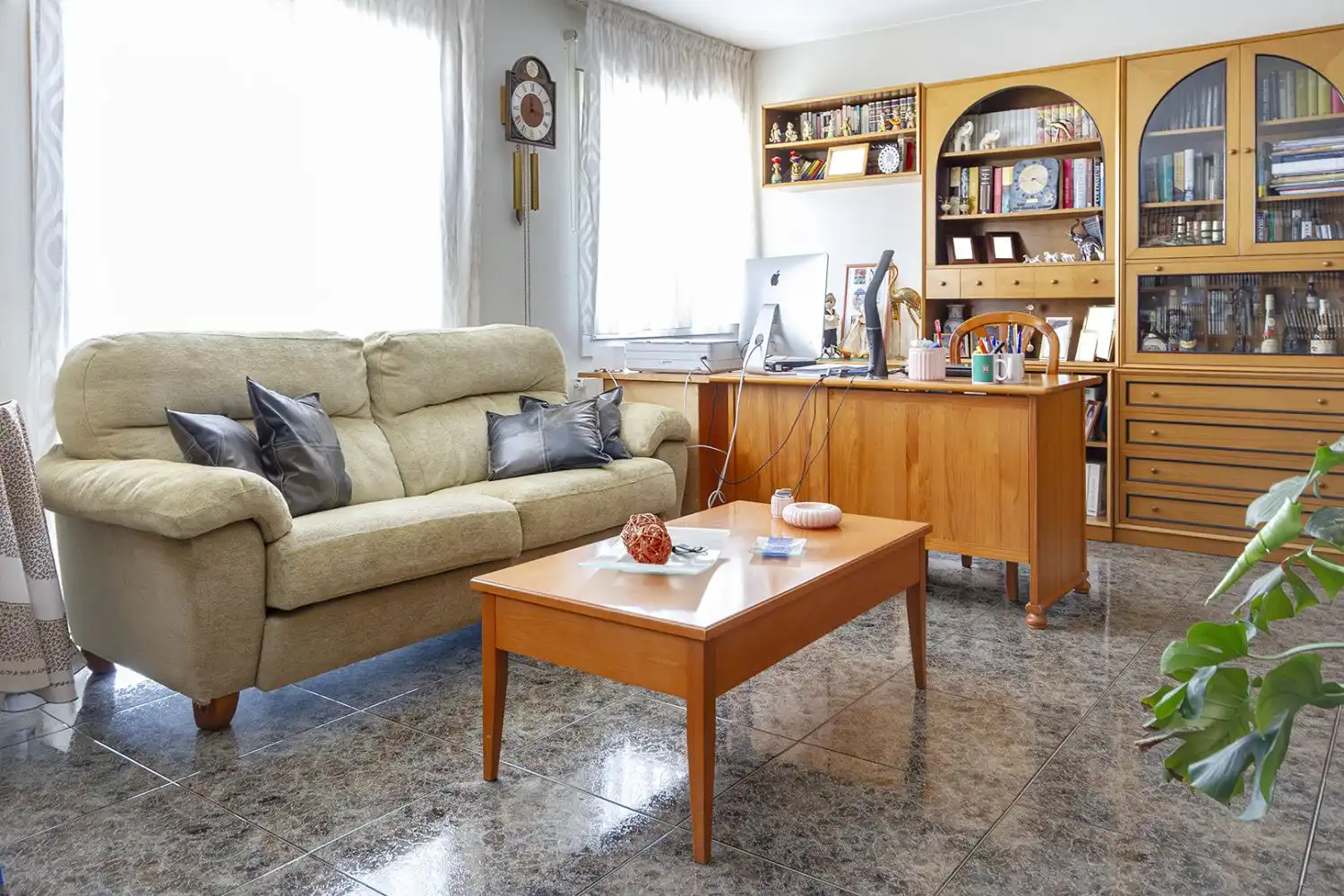 Living room of Houses for sale in Sant Martí Sarroca  with Air Conditioner, Heating and Terrace