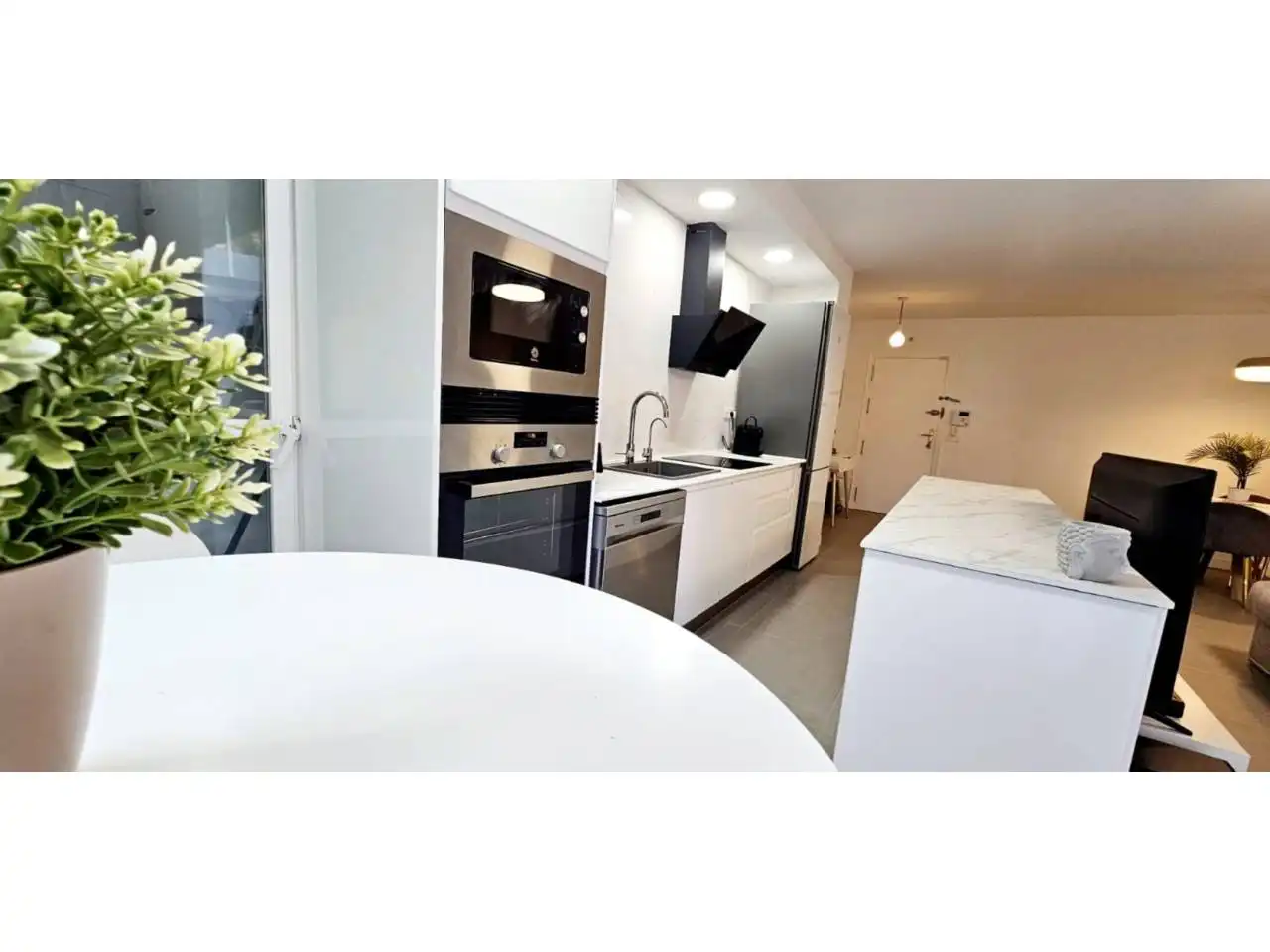 Cocina de Piso en venta en Molina de Segura con Aire acondicionado, Jardín privado y Trastero