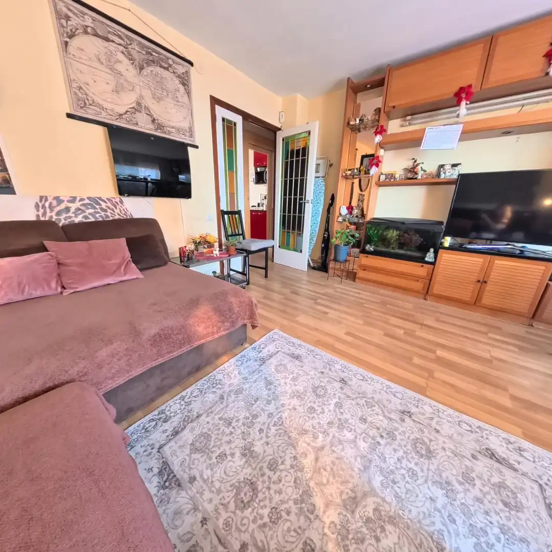 Sala d'estar de Pis en venda en Barcelona amb Balcó