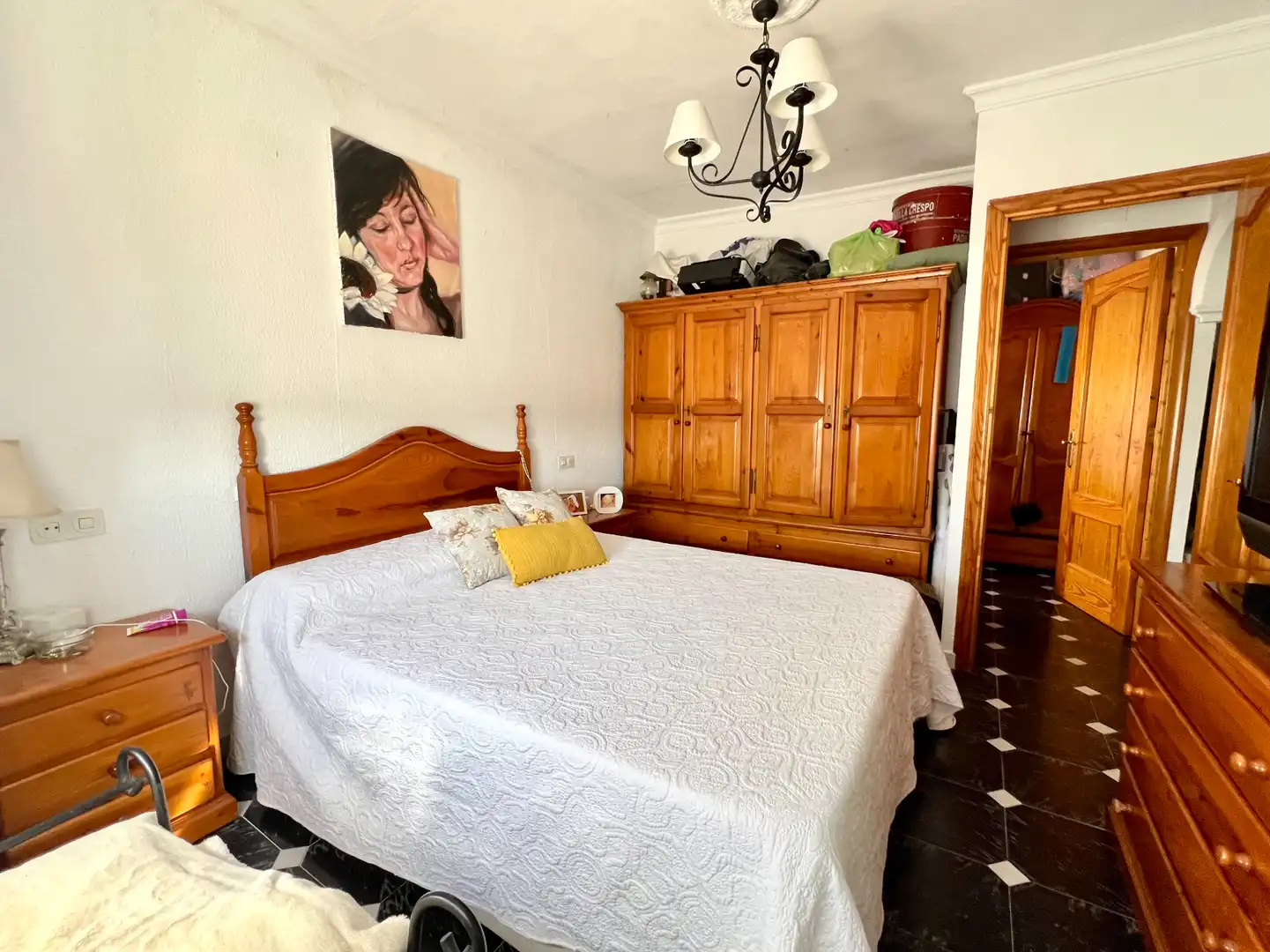 Dormitori de Casa adosada en venda en Jerez de la Frontera amb Moblat