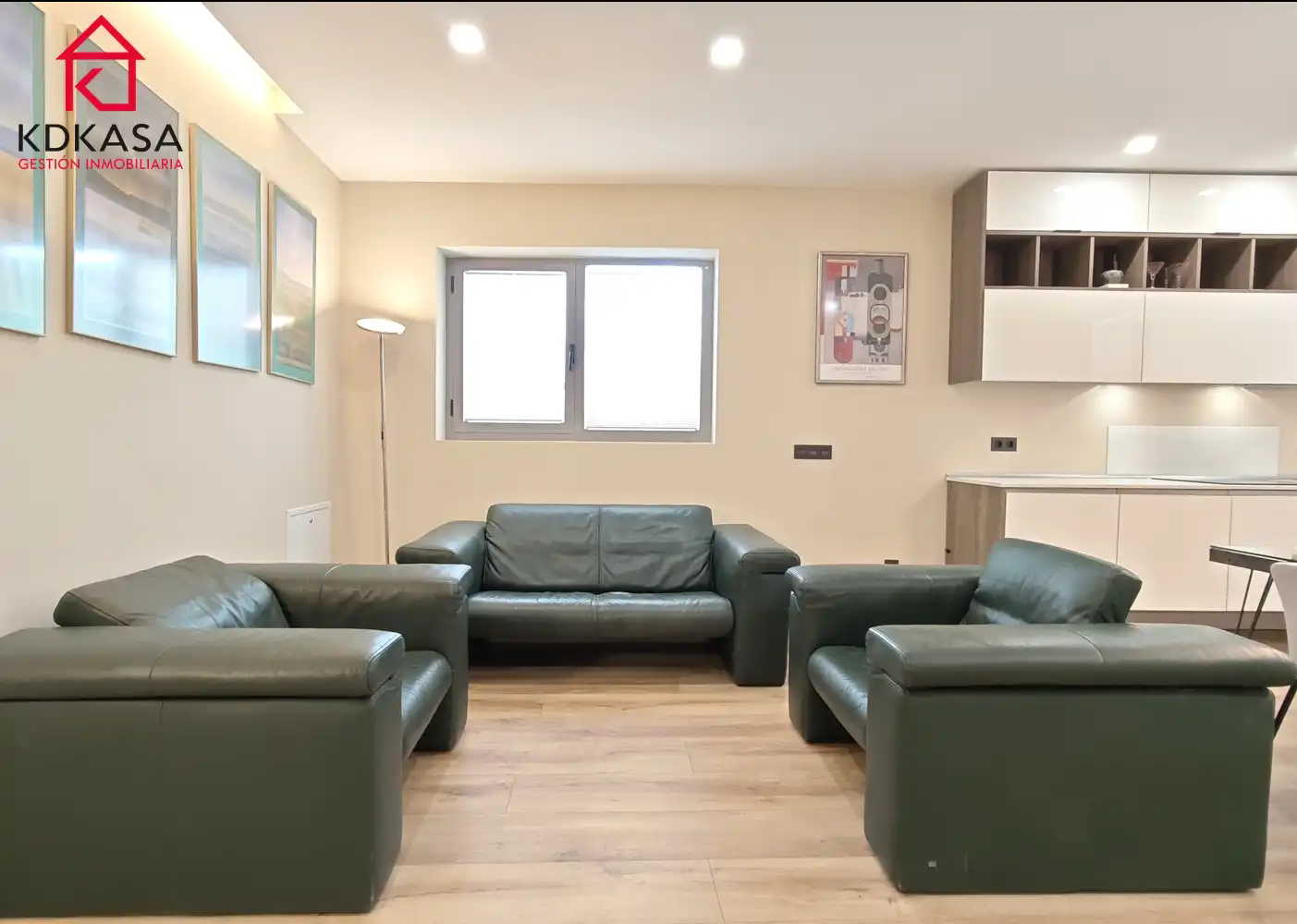 Living room of Flat for rent in Madrid  with Air Conditioner, Heating and Terrace