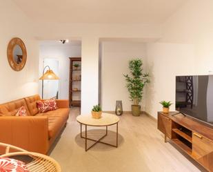 Living room of Apartment to rent in Málaga Capital  with Air Conditioner, Furnished and Oven