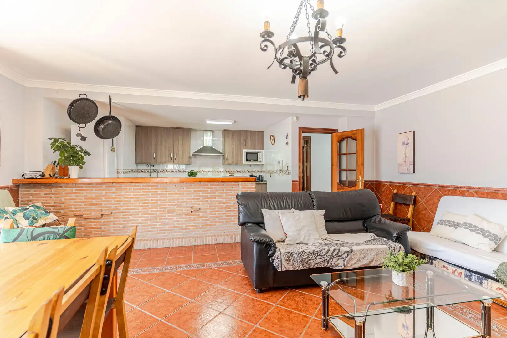 Sala de estar de Casa o chalet en venta en Las Gabias con Jardín privado, Trastero y Piscina