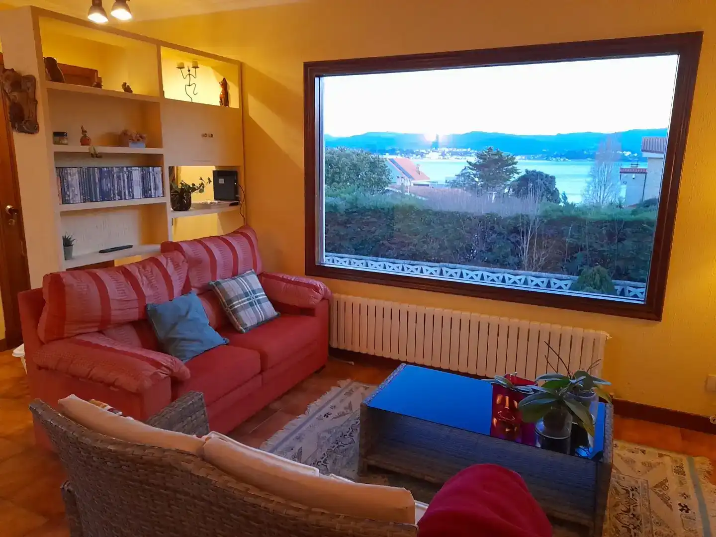 Sala de estar de Casa o chalet de alquiler en Nigrán