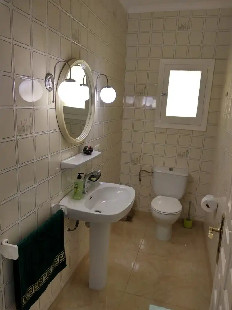 Bathroom of Houses for sale in Calpe / Calp  with Air Conditioner, Heating and Private garden