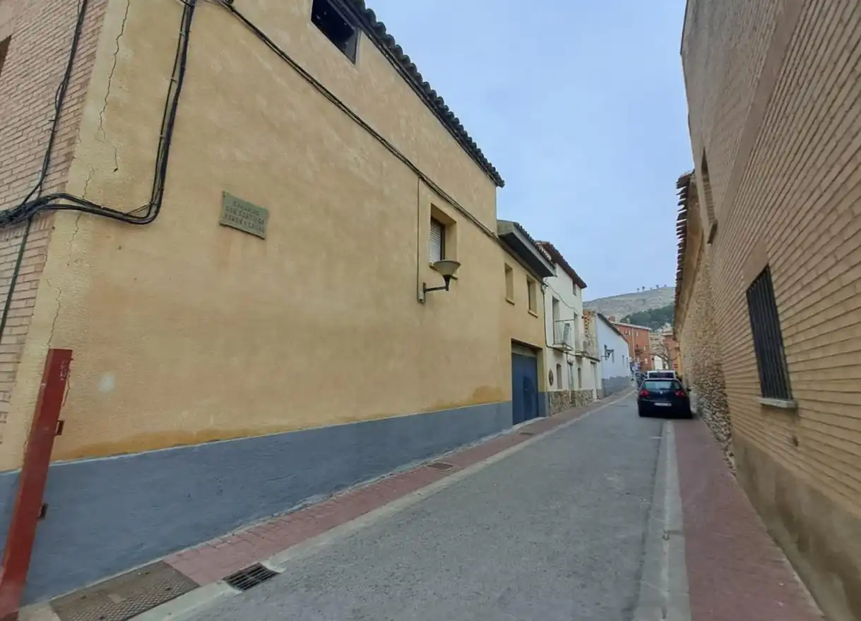 Vista exterior de Casa adosada en venta en Valtierra