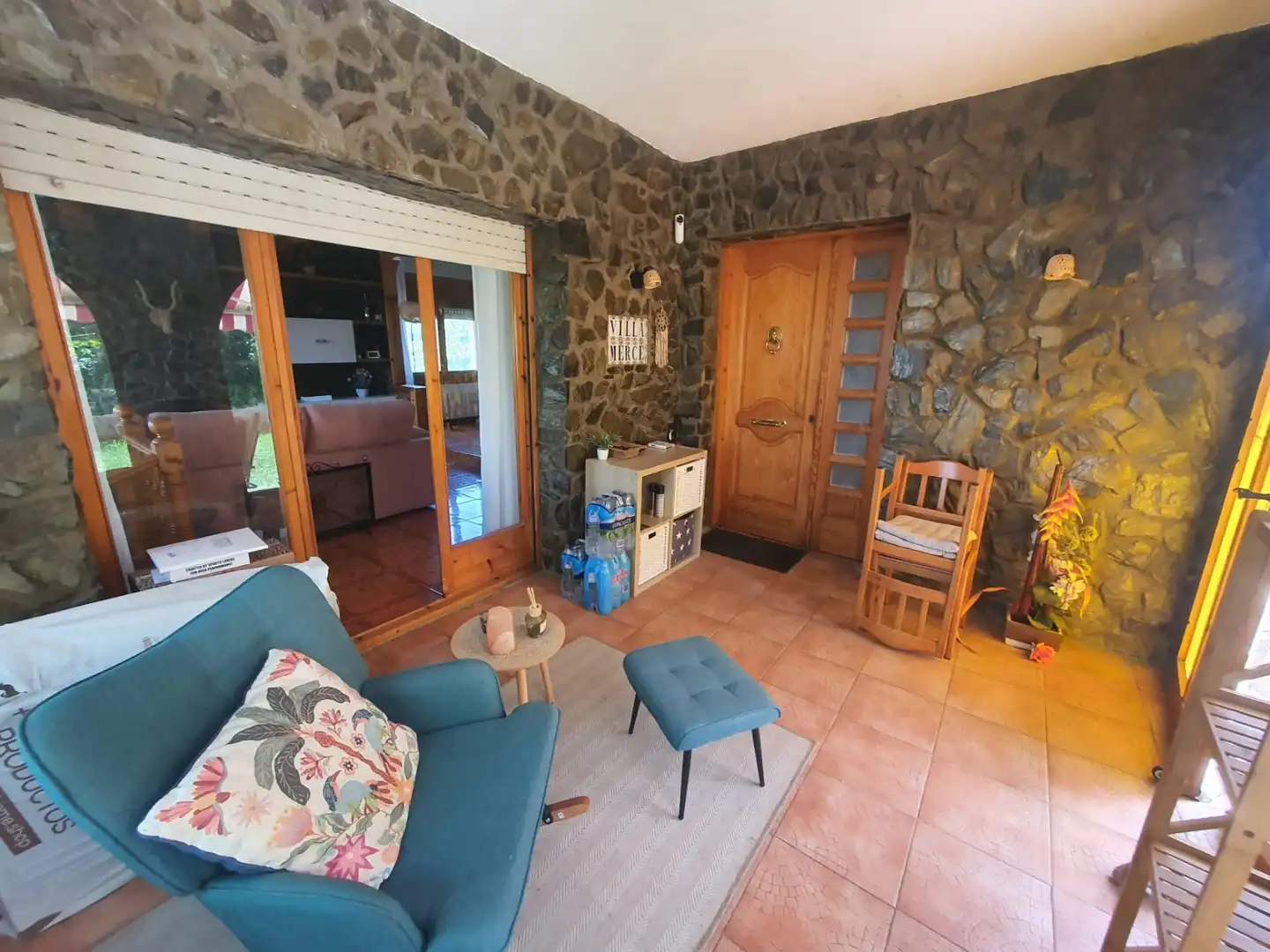 Sala d'estar de Casa o xalet en venda en Castellbisbal amb Aire condicionat, Calefacció i Jardí privat