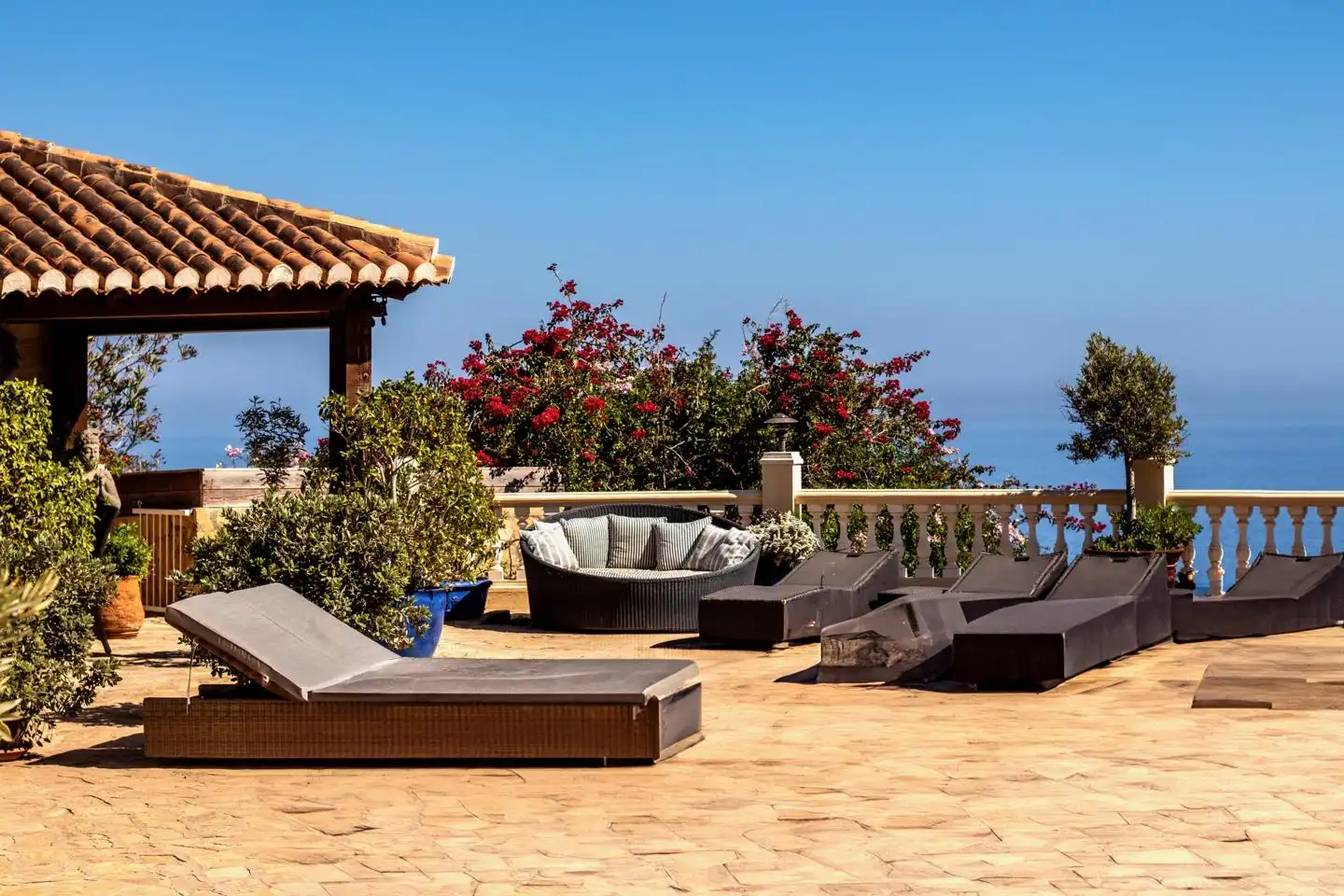 Terrasse von Haus oder Chalet zum Verkauf in Almuñécar mit Klimaanlage, Privatgarten und Terrasse