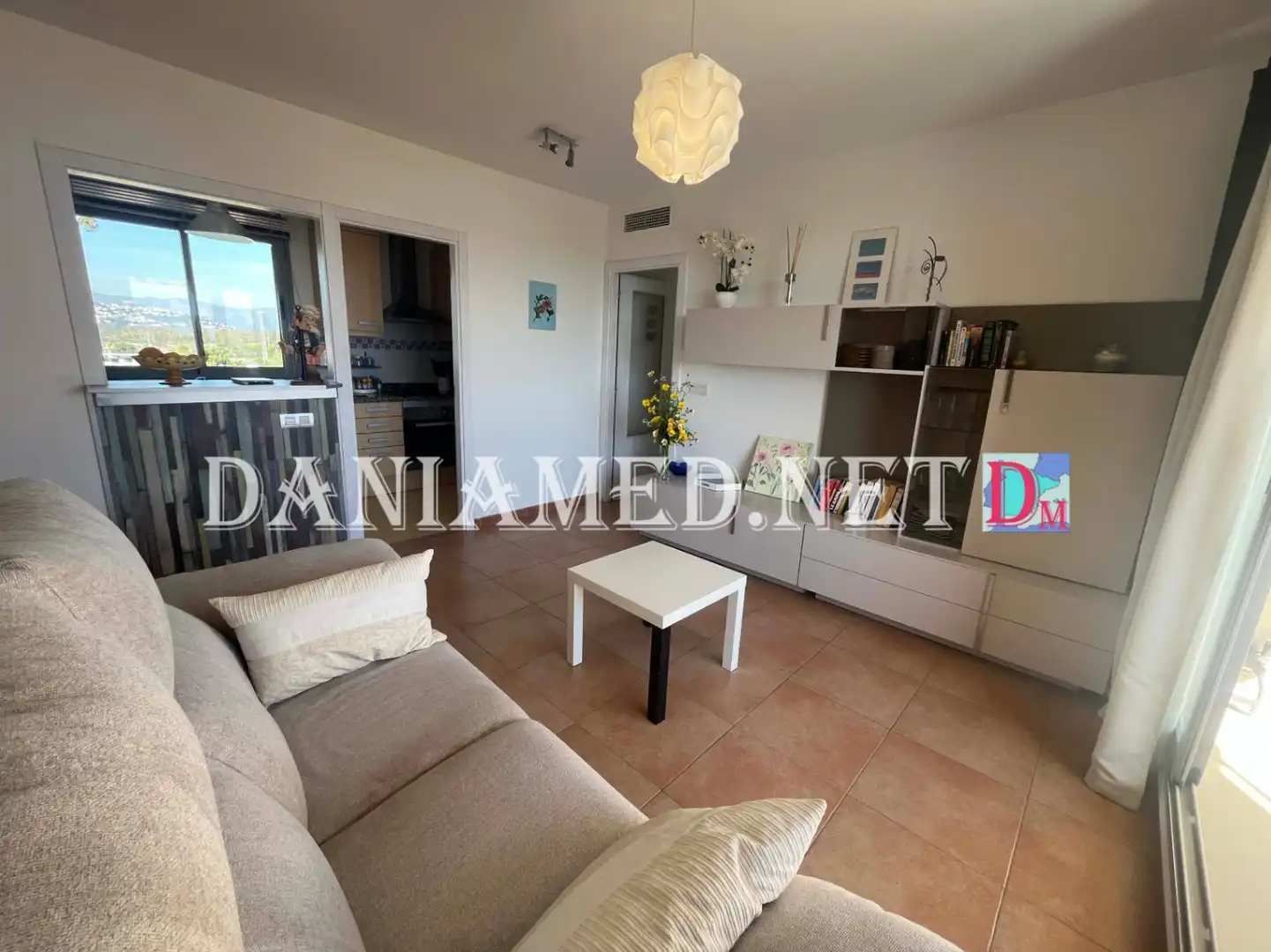 Living room of Attic for sale in El Verger  with Air Conditioner, Heating and Private garden