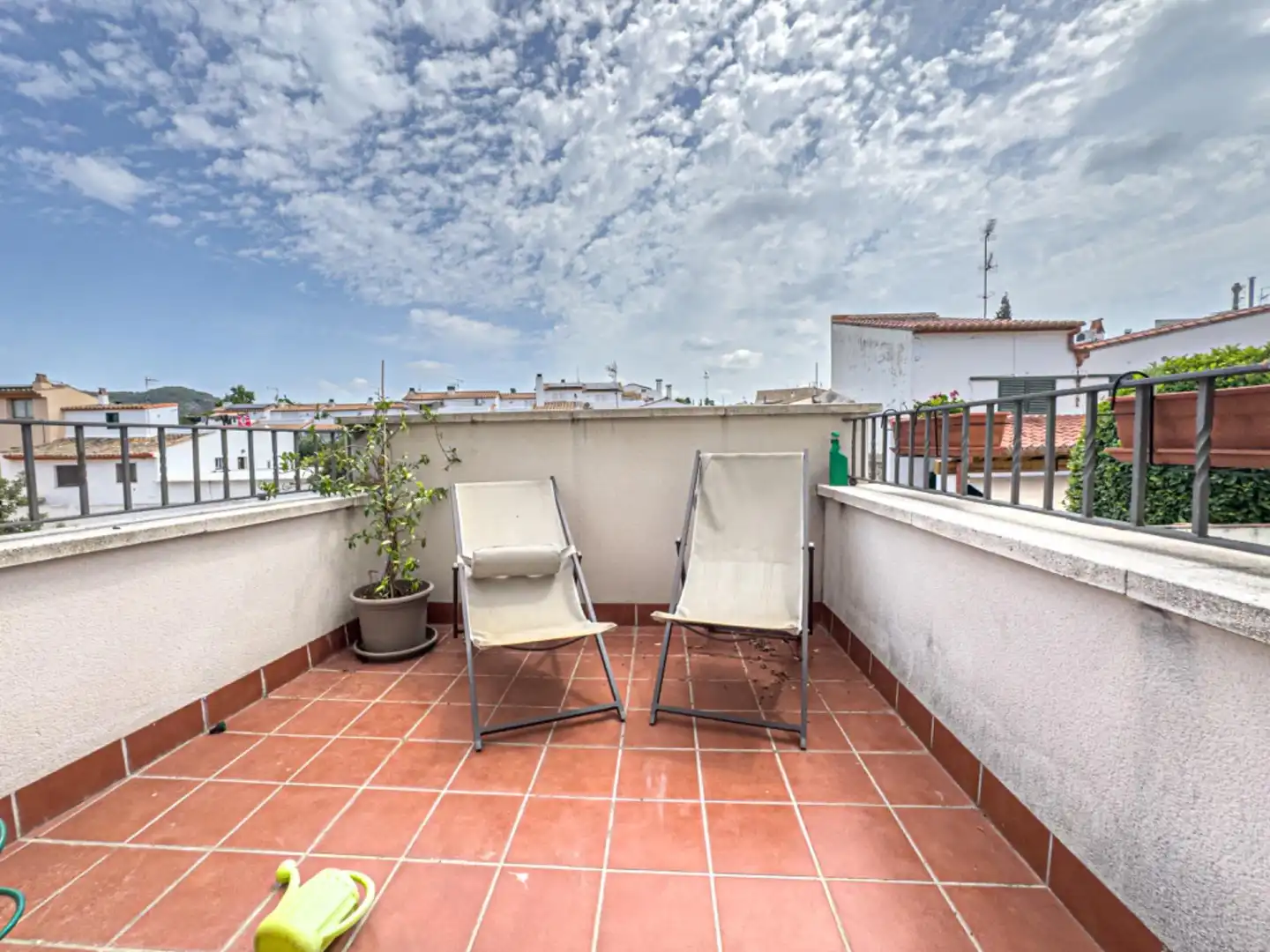 Terraza de Casa adosada en venta en Sant Pere de Ribes con Aire acondicionado, Calefacción y Parquet