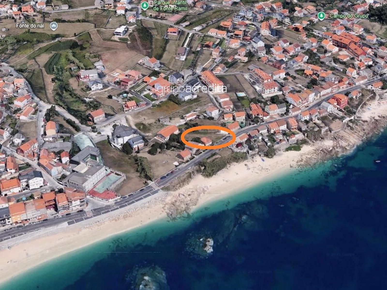 Vista exterior de Casa o xalet en venda en Ribeira