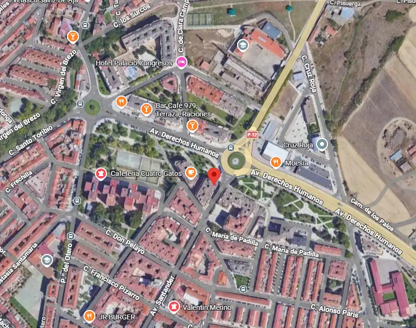 Vista exterior de Piso en venta en Palencia
