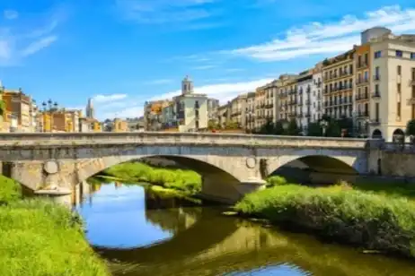 Außenansicht von Maisonette zur Miete in Girona mit Klimaanlage, Heizung und Terrasse