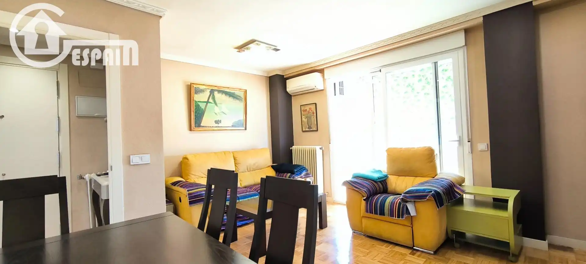 Sala de estar de Piso en venta en Madrid con Aire acondicionado, Calefacción y Parquet