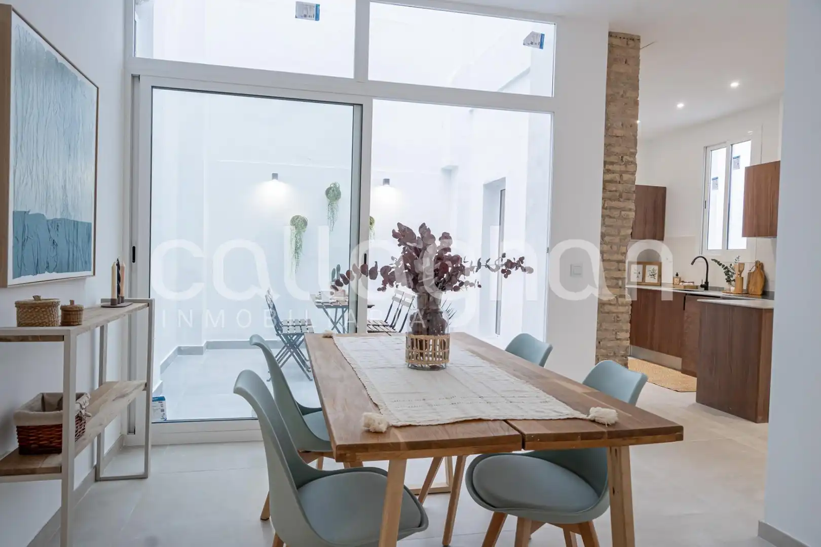 Esszimmer von Erdgeschoss zum Verkauf in Valencia mit Terrasse