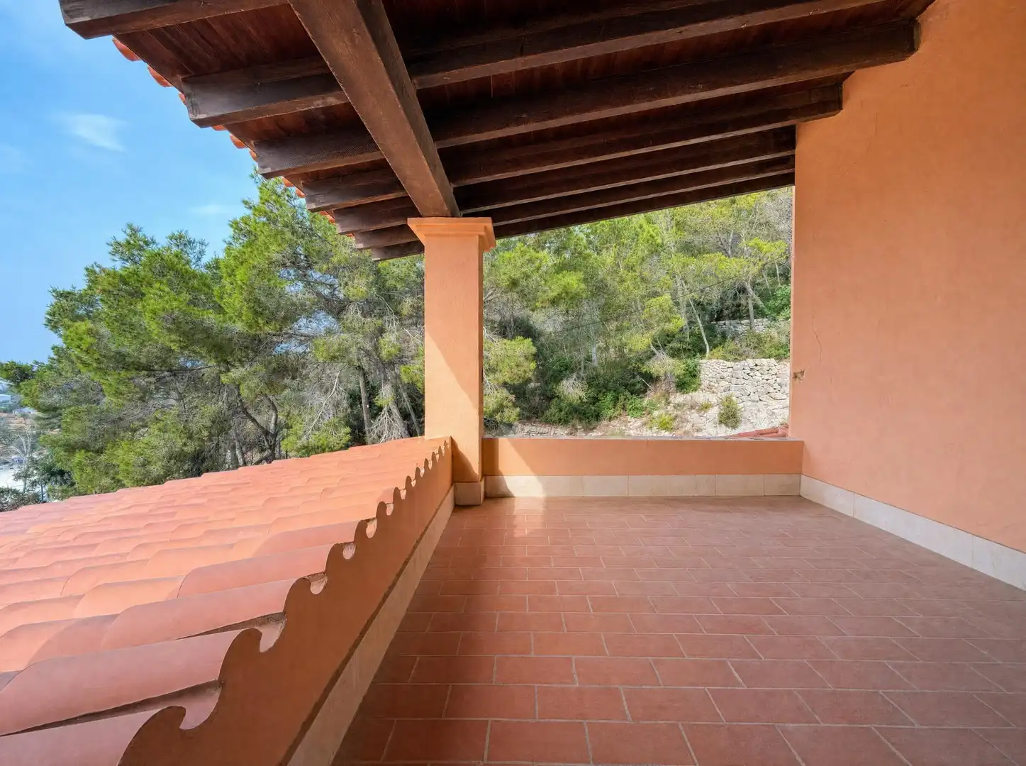 Terrassa de Casa o xalet en venda en Santa Eulària des Riu amb Jardí privat, Terrassa i Traster