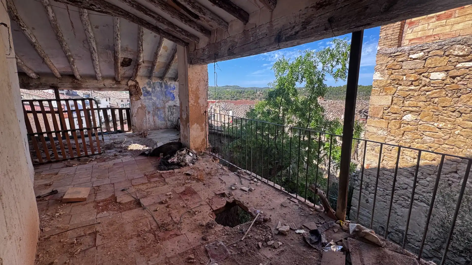 Terraza de Casa adosada en venta en Valjunquera con Jardín privado, Terraza y Balcón