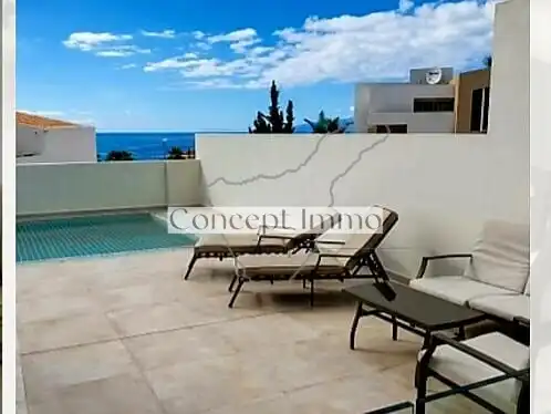 Terraza de Casa adosada en venta en Adeje con Aire acondicionado, Jardín privado y Terraza