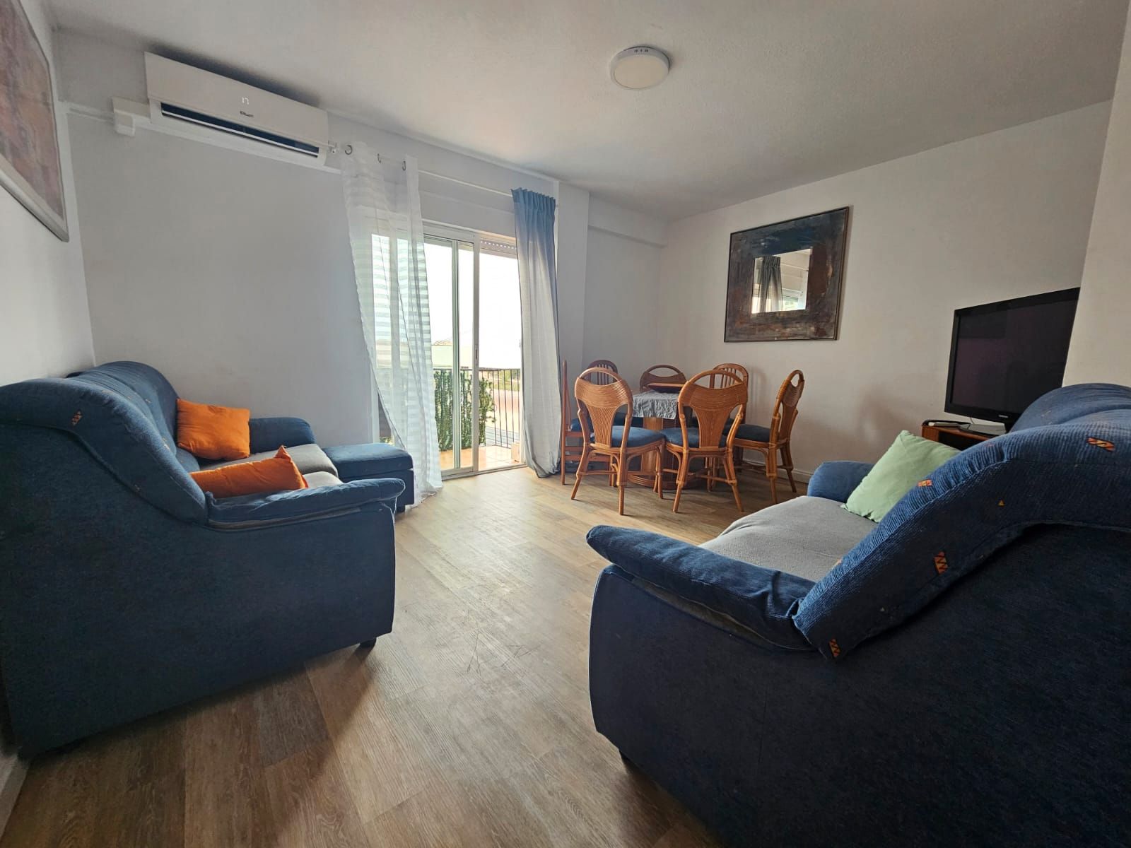 Living room of Flat for sale in Gandia  with Furnished and Balcony