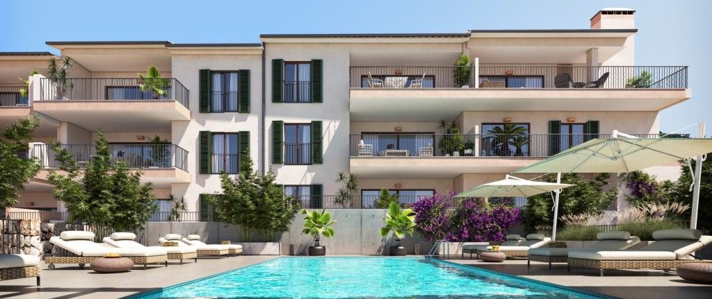 Vista exterior de Apartament en venda en Capdepera amb Aire condicionat, Terrassa i Piscina comunitària