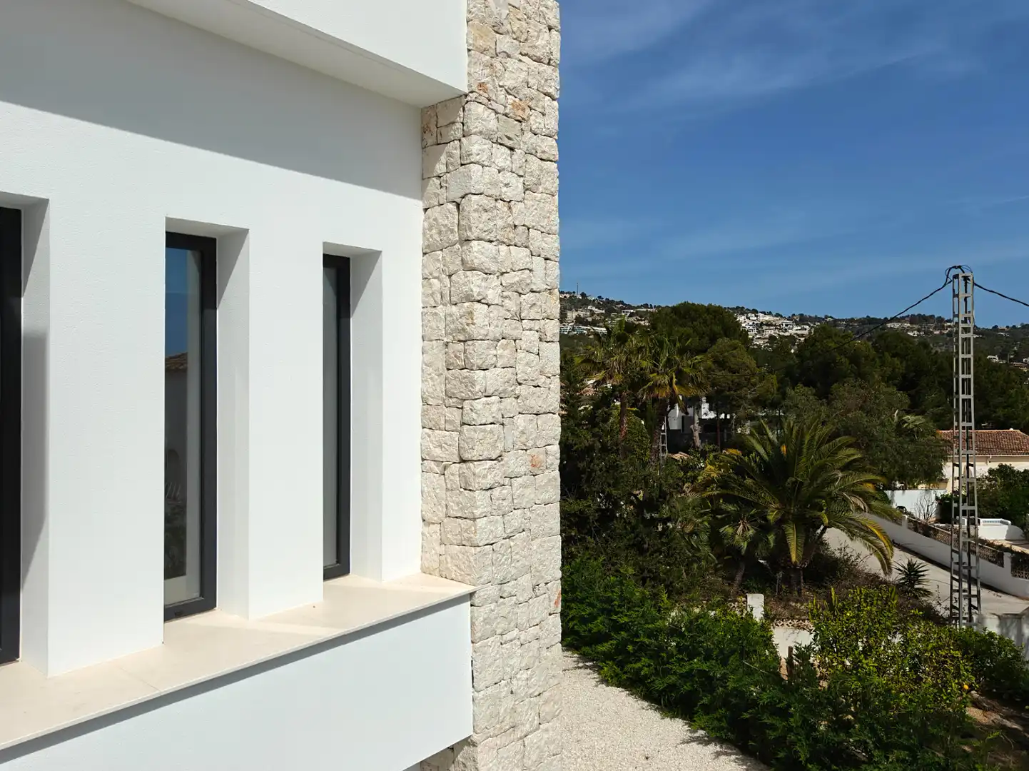 Vista exterior de Casa o chalet en venta en Benissa con Aire acondicionado, Calefacción y Jardín privado
