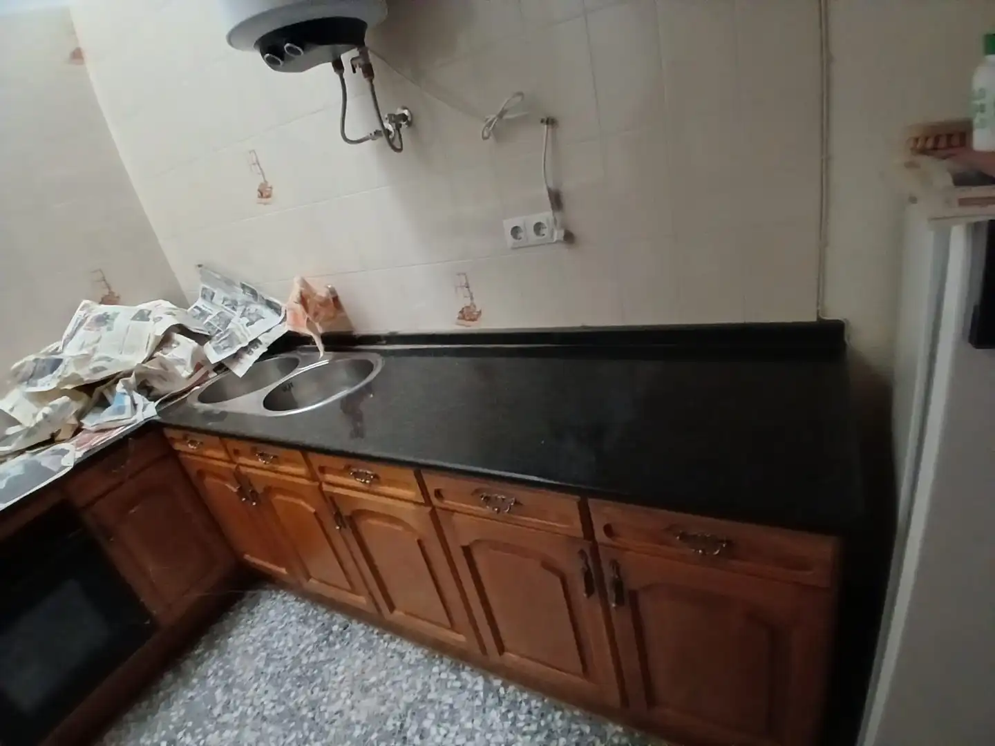Cuina de Casa o xalet en venda en Los Santos  amb Moblat i Forn