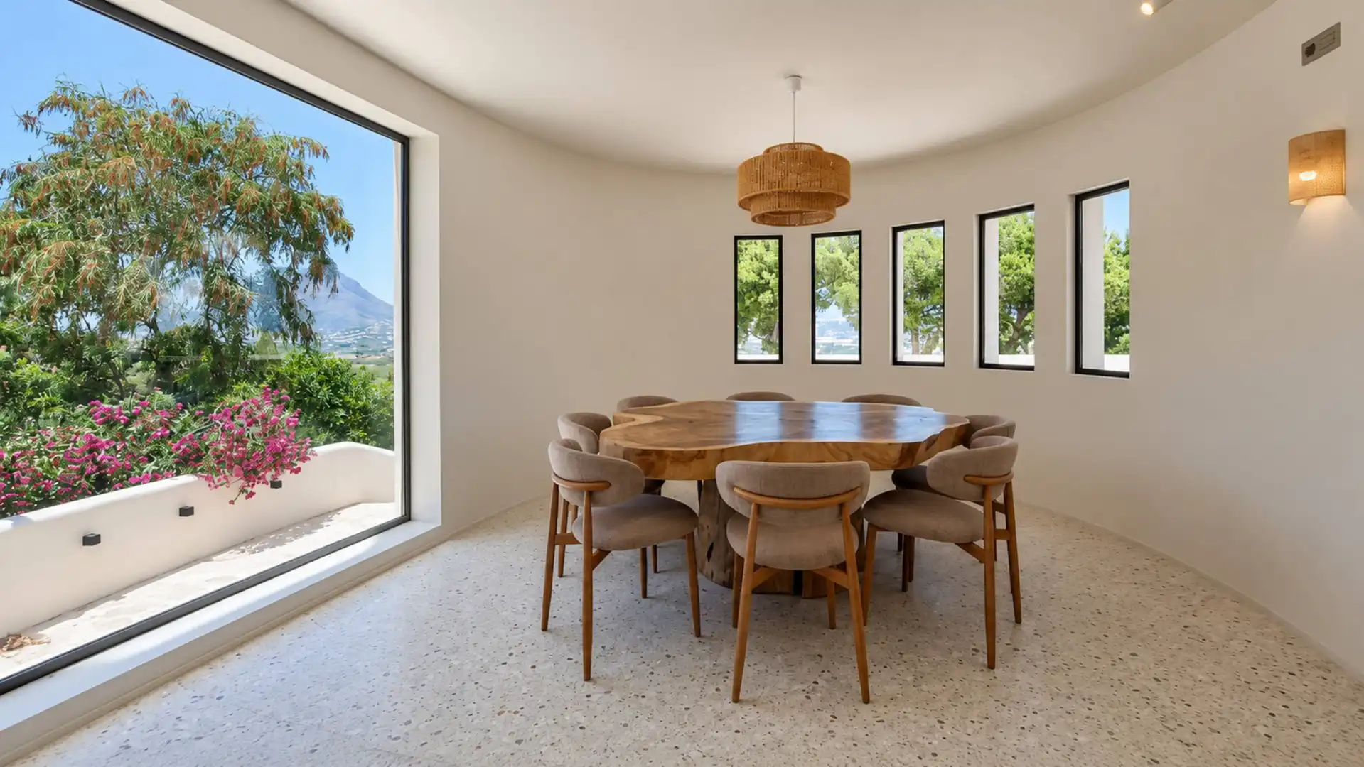 Menjador de Casa o xalet en venda en Jávea / Xàbia amb Aire condicionat, Calefacció i Jardí privat